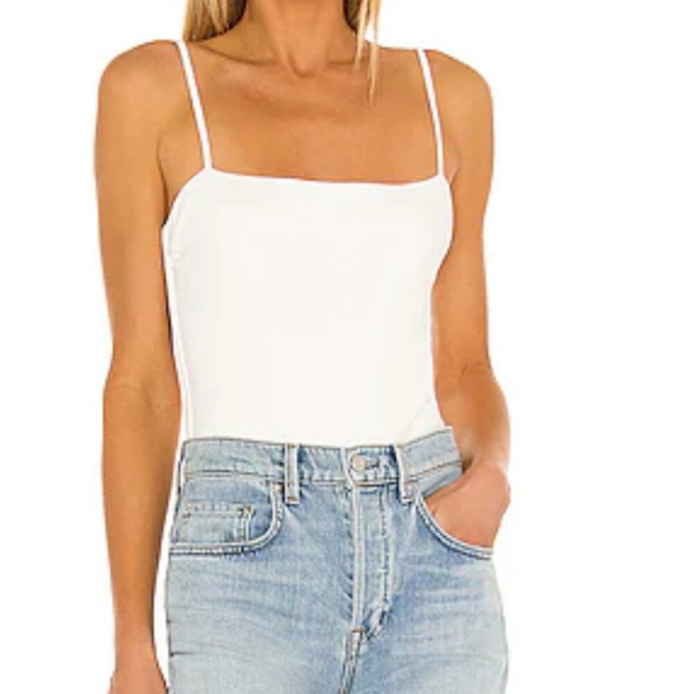 SNDYS Lounge Genesis Bodysuit in White/Cream Size XS